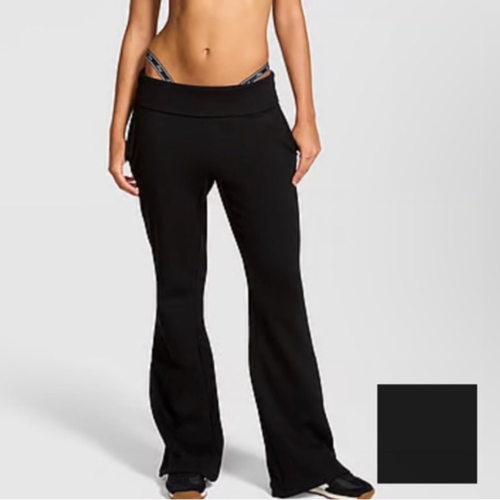 PINK Campus Fleece Foldover Sweatpants